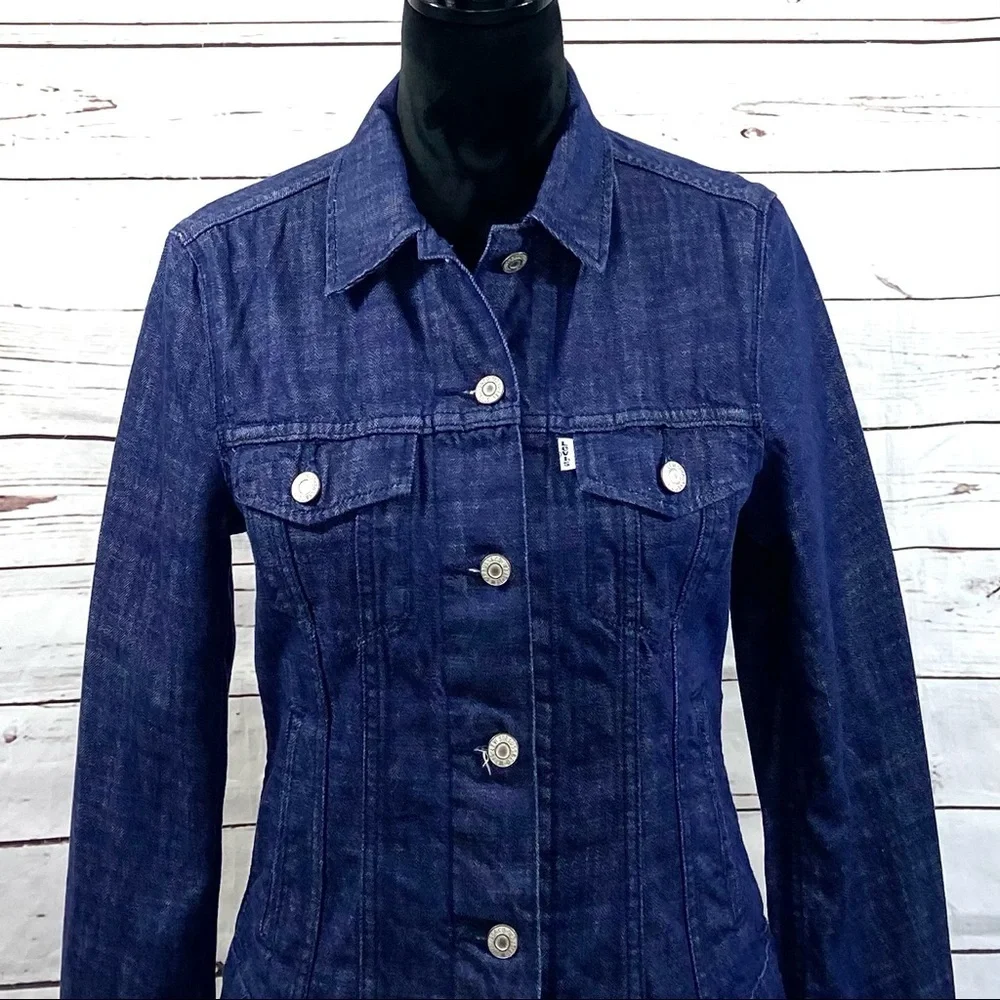 Levi's‎ Womens Trucker Jacket Denim Blue Size M